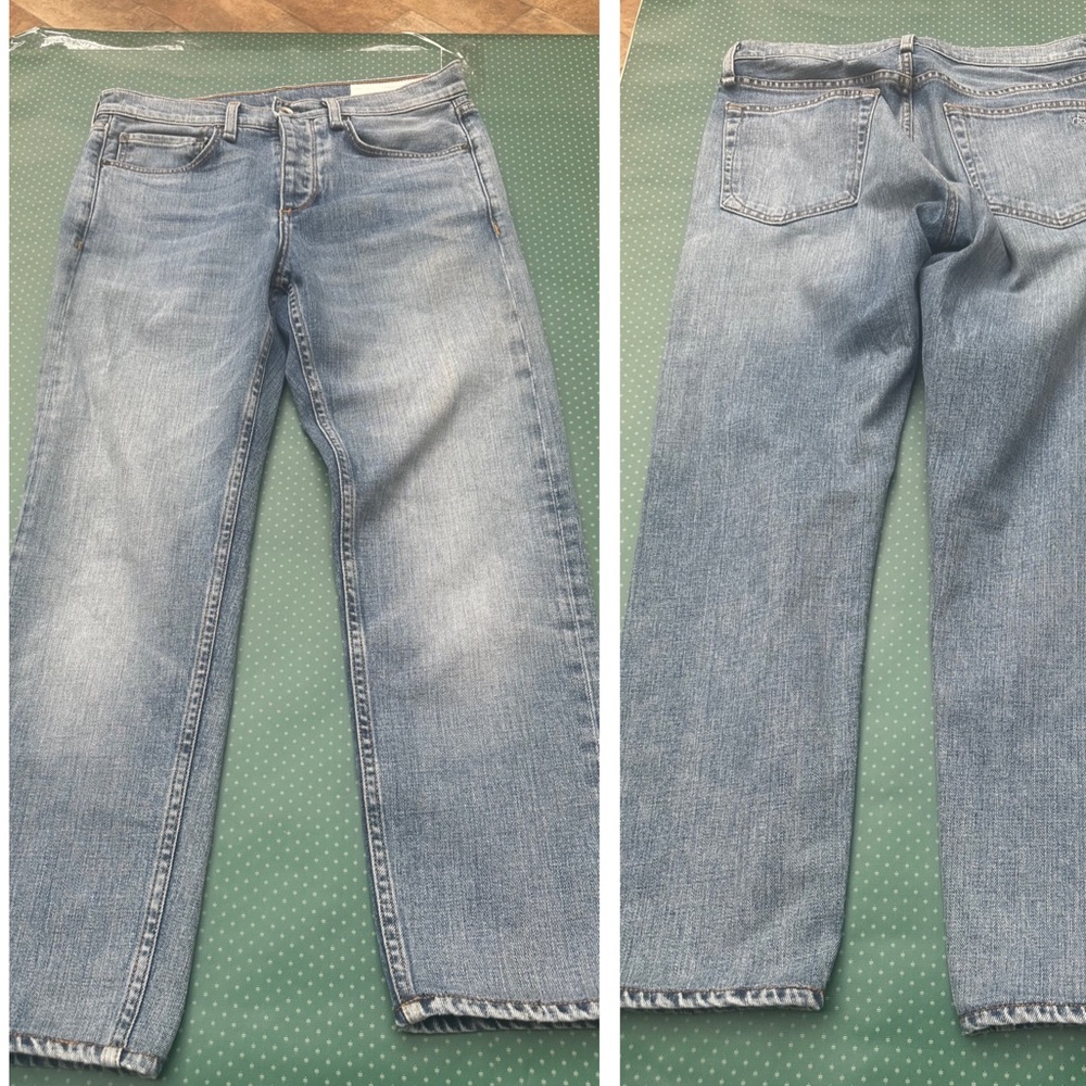 rag & bone Fit 2 slim size 30
Slim fit light indigo (Hayes)
Inseam 26 cropped